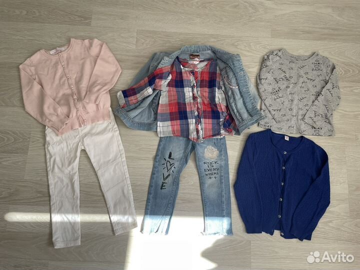 Пакет вещей на девочку 98 104