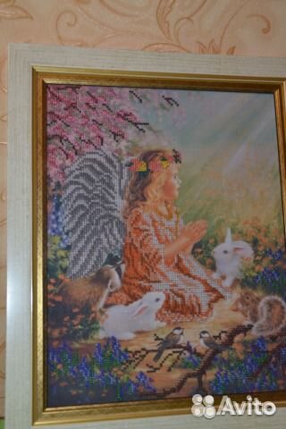 Картины, вышитые бисером