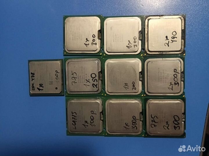 Процессоры 775