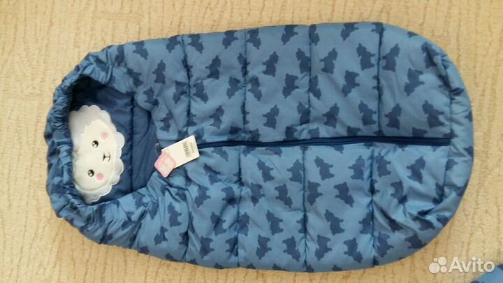 Утеплeнный чехол (мешок) для коляски универсальный