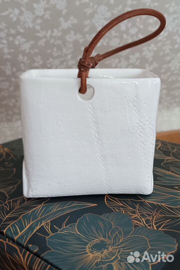 Вазочка керамическая