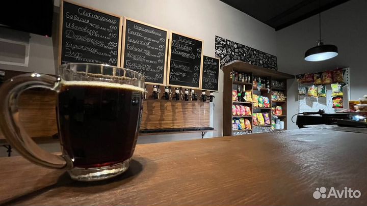 Действующий пивной магазин 70 кв. м