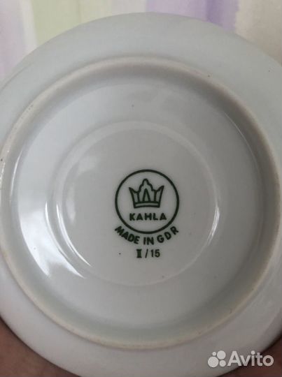 Фарфоровый кофейный сервиз на 6 персон Германия