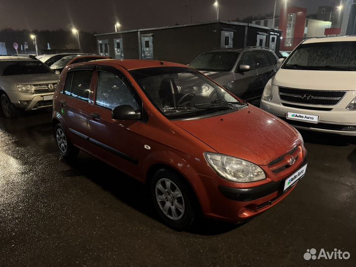 Hyundai Getz 1.4 МТ, 2008, 138 927 км