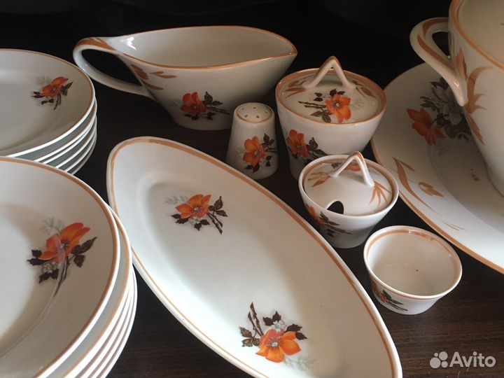 Сервиз столовый Дулево СССР 70 гг