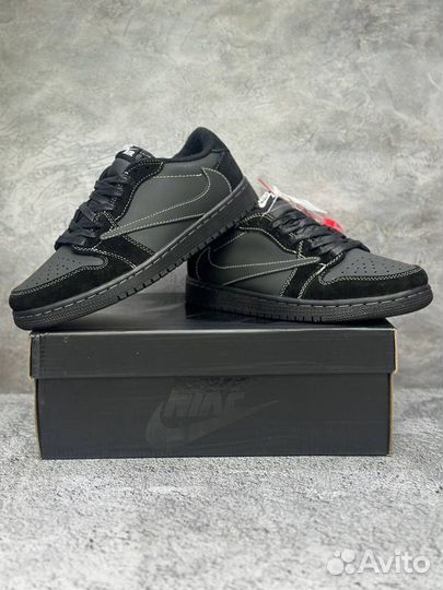 Кроссовки Nike Jordan 1 low x Travis Scott 36- 45