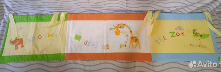 Комплект постельного белья mothercare бортики