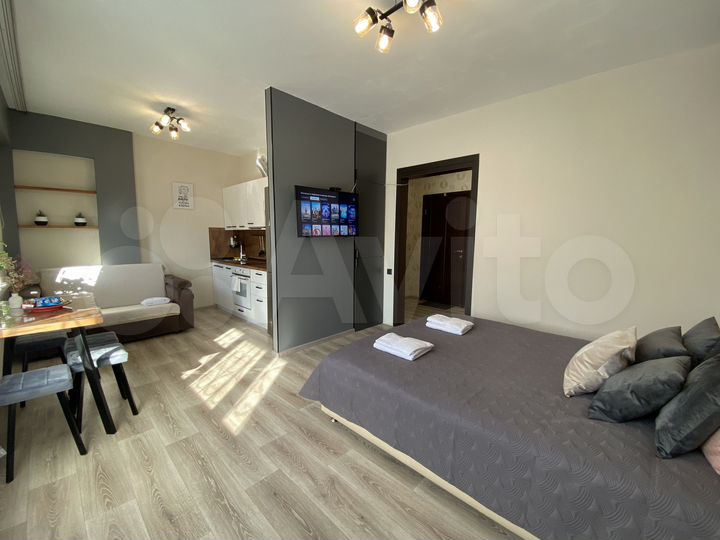 Квартира-студия, 35 м², 1/9 эт.