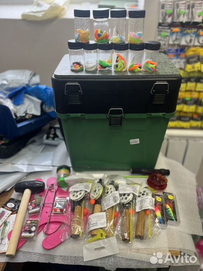 Форелевый набор под ключ, вместе с чемоданом