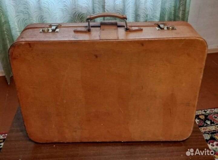Кожаный чемодан СССР