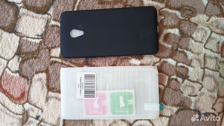 Чехол и стекло на телефон Meizu M5s