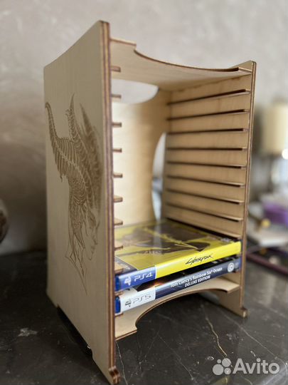 Подставка для дисков ps4 ps5