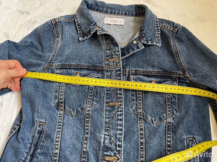Джинсовая куртка женская mango M
