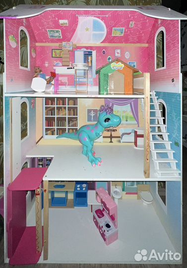 Домик кукольный игровой детский