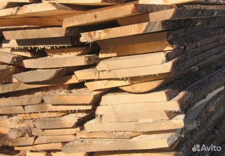 Доска обрезная, 2 сорт 25х150х6000 мм