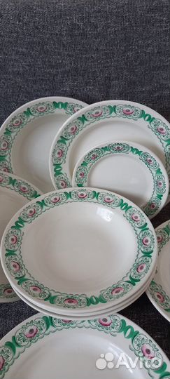 Тарелки глубокие зик Конакова 5шт (винтаж) СССР