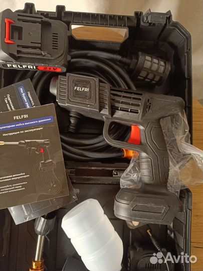 Мойка Высокого Давления Аккумуляторная Felfri