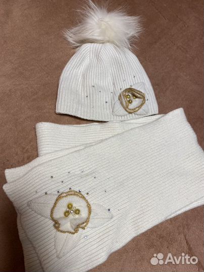 Комплект шапка, шарф Noble People