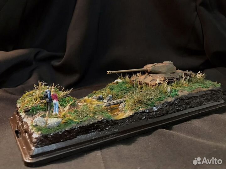 Ис-2 диорама.«Путешевствие на остров Шикотан»