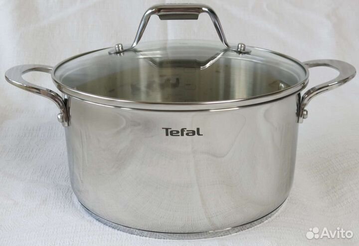 Кастрюля с крышкой Tefal 5.2л