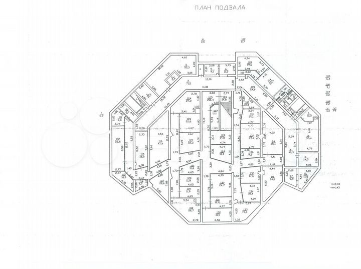 Торговое помещение, 4143.2 м²