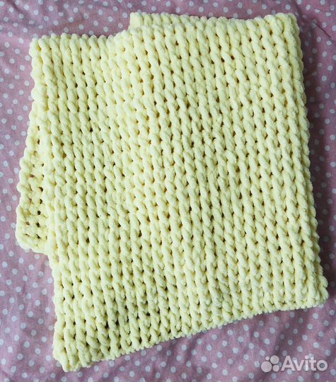 Плед детский плюшевый 85*105