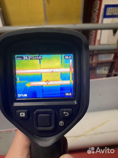 Поиск протечек воды/обследование тепловизором
