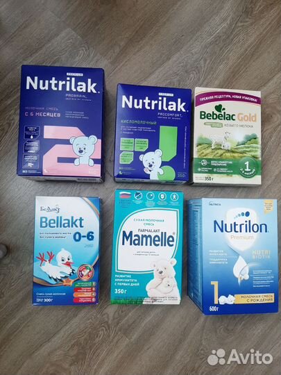 Смесь нутрилак 2, мамелле, беллакт 0-6