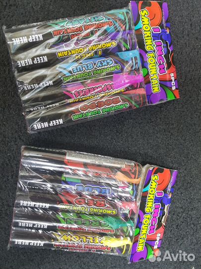 Цветные дымы. Набор 5 шт. Салют - Фейерверк