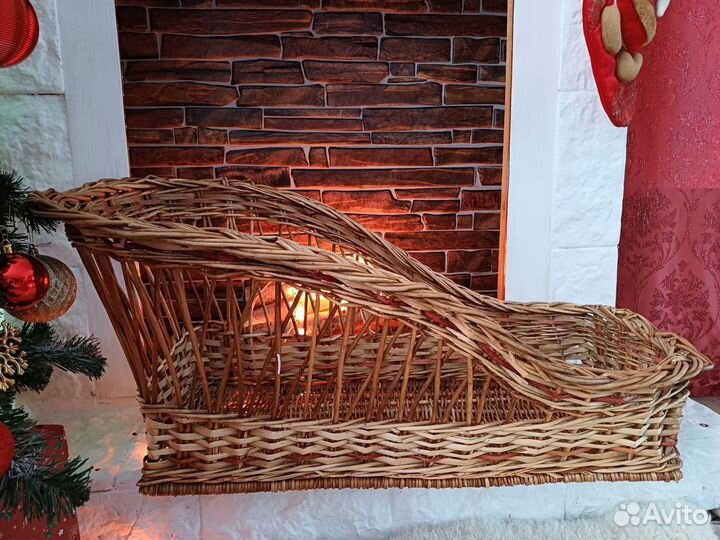 Санки из лозы