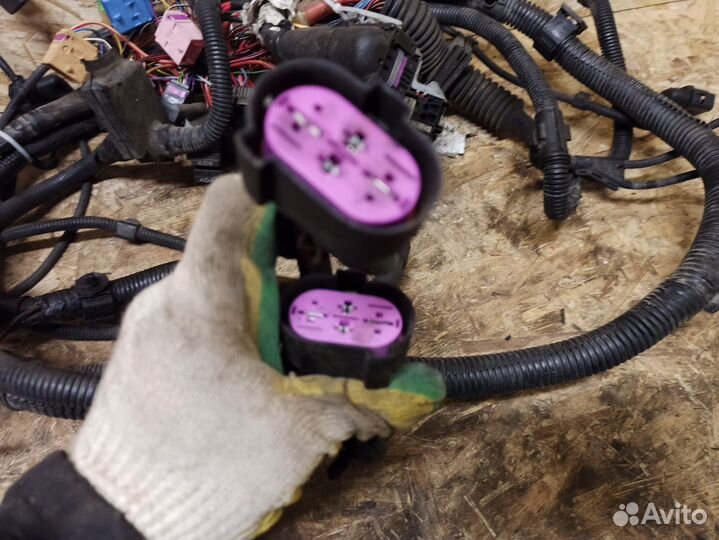 Проводка мотора Volkswagen Touareg 7L BAC