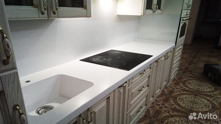 Столешница из искусственного камня, акрил 1 l-2710