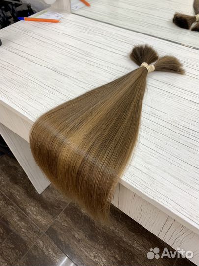 Детские не окрашеные волосы для наращивания