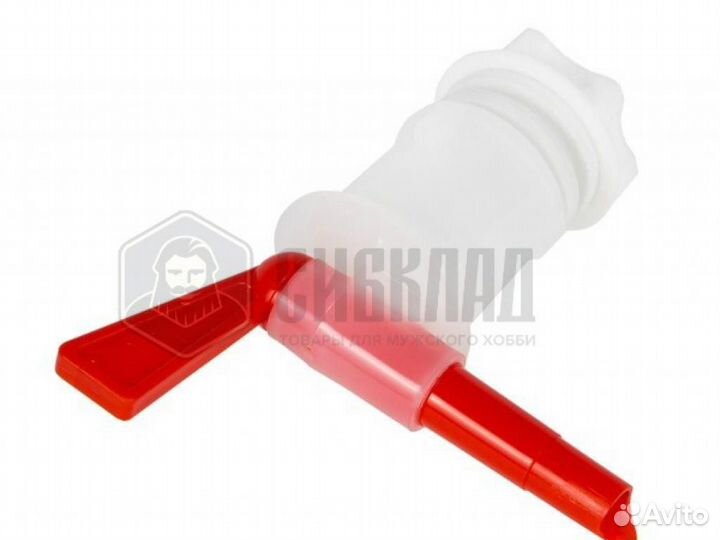 Кран для бродильных емкостей сливной пластик, 10