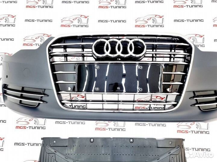 Бампер на Audi A6 кузов С7 11-14гг. OEM