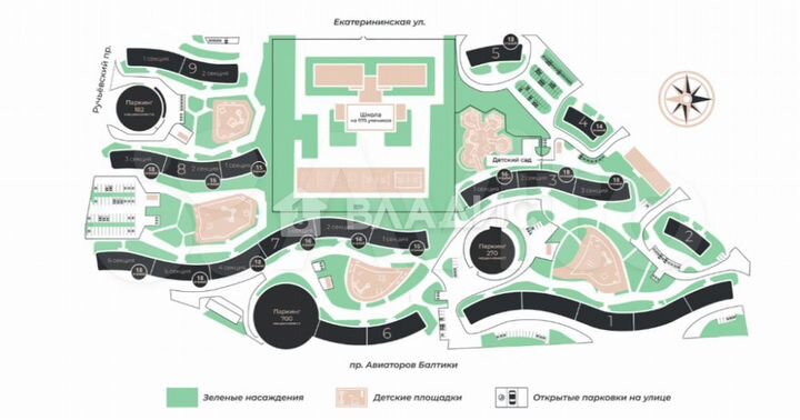 Квартира-студия, 19,8 м², 9/19 эт.