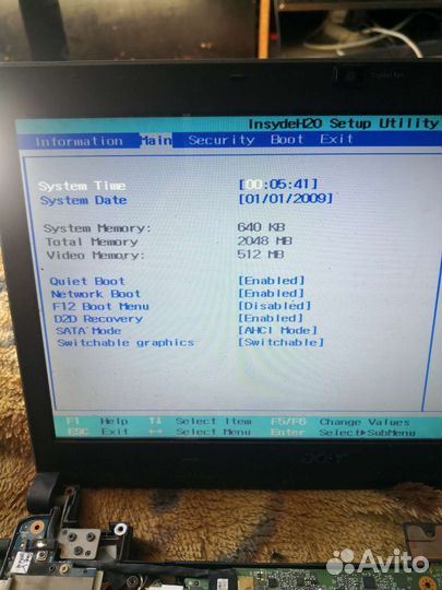 Материнская плата для ноутбука Acer Aspire 3810TG