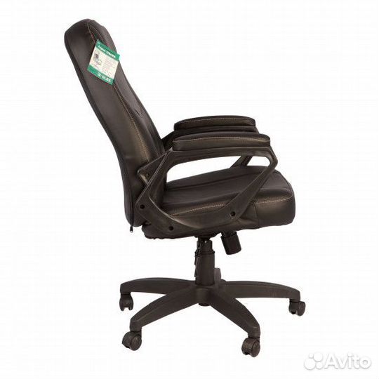 Кресло руководителя Амиго 511 (сн-511) кожзам черн