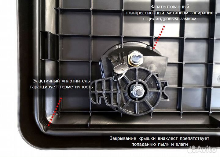 Ящик инструментальный 900х367х450 Италия