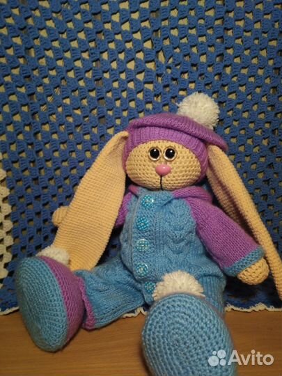 Вязаный Зайка