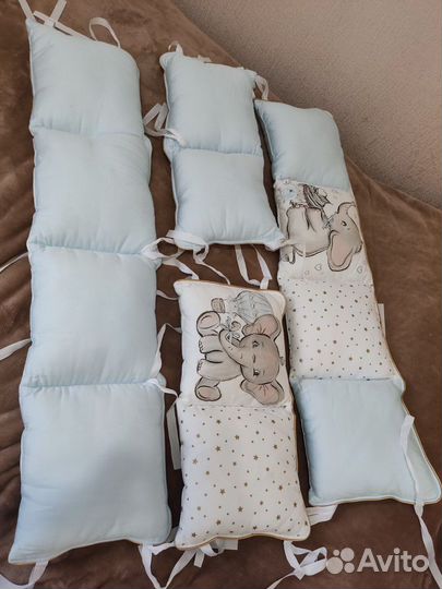 Бортики в детскую кроватку