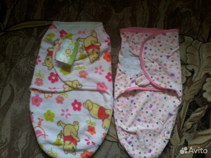 Пеленальные конверты для ребенка 0 - 3 мес