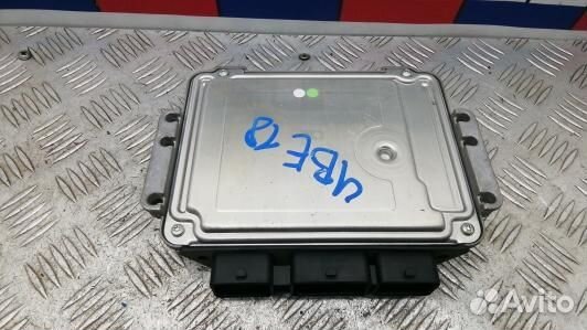 Блок управления двс peugeot 307 (UBE18PC01)