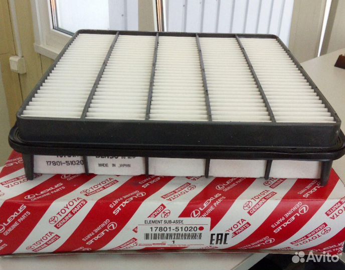 Воздушный фильтр Toyota 1780151020