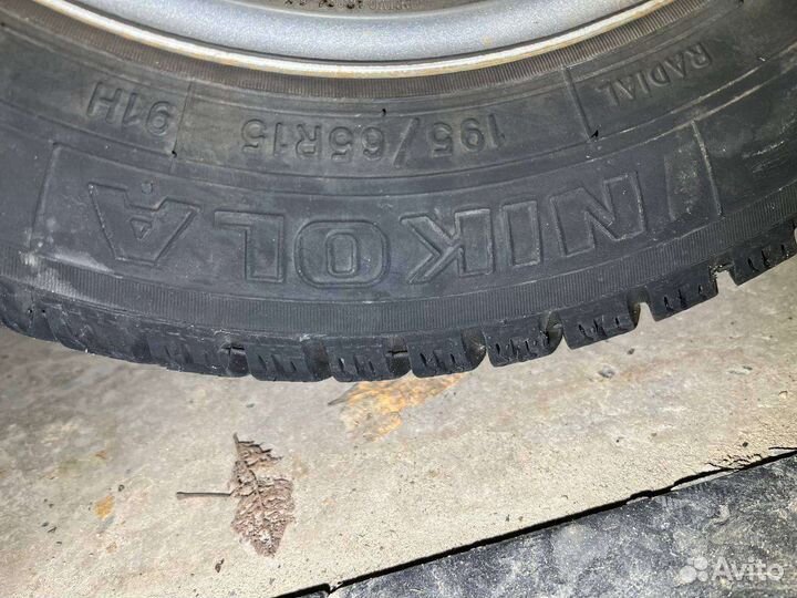 Комплект колес kama-nicola 195/65/15