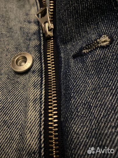 Куртка демисезонная джинсовая мужская Zara