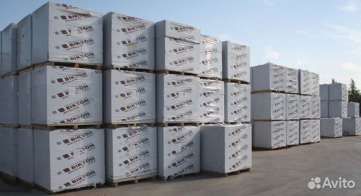 Газобетонные блоки (стеновые, перегородки, u-блок)