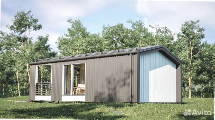 Модульный дом для глэмпинга модель B