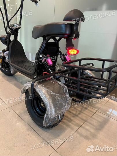 Электроскутер Citycoco X5 trike