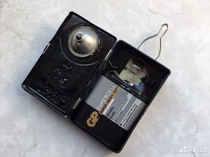 Фонарь аккумуляторный СССР